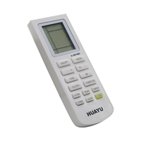 Télécommande universelle pour climatiseur HUAYU K-GR1582 à code fixe, piles AAA, matériau ABS, certifiée CE/FCC/ROHS/ISO9100