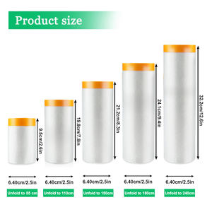 YOUJIANG متوفر بغشاء لاصق بلاستيكي ناعم مسجل مسبقًا مقاوم للرطوبة حماية للرسم - Product Image 4