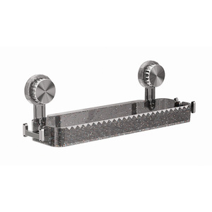 Suction Cup Storage Rack <b>Circular</b> Corner Mounted Durable Bathroom <b>Shelves</b> - Product Image 3
