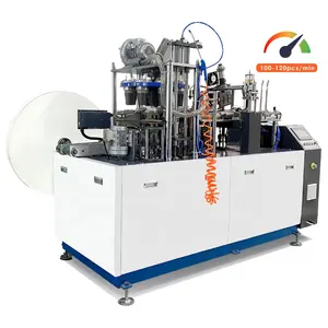 High quality Automatic produce 2-18oz high speed Paper Cup Making Machine Disposable cartoon paper cup forming Machinery