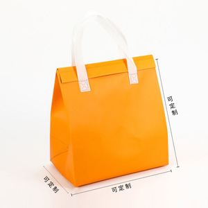 ถุงส่งอาหารแบบพิมพ์ลายตามสั่ง ใช้ซ้ำได้ เก็บความร้อน ขายส่งจำนวนมาก - Product Image 5