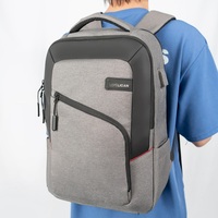 OEM-funda antirrobo para ordenador portátil, bolsa ligera resistente al agua con usb y cierre tsa, Color personalizado