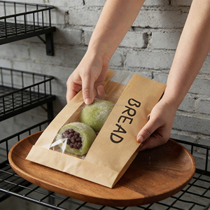 Bolsa de Papel Antigrasa para Empacar Alimentos, Pan y Hamburguesas - Product Image 3