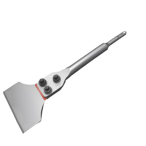 Couteau à décapage de sol droit Dayong Modèle 02 300mm SDS PLUS avec manche 40Cr et pointe SK85, revêtement isolant thermique - Product Image 1