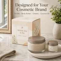 Boîte en papier écologique pour cosmétiques, emballage biodégradable en carton couché pour crème solaire et essence, pochette carrée, design promotionnel