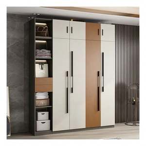 Muebles para el Hogar, Armario de Diseño con 4 Puertas de Tela para Colgar Ropa, Diseño DIY - Product Image 6