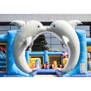 Personalizado inflable Manege Parque de Atracciones equipo barato inflable atracciones <span class=keywords><strong>Vida</strong></span> Marina mundo hinchable <span class=keywords><strong>Castillo</strong></span> - Product Image 4