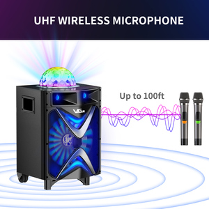 New Arrival VeGue VS-1088 <strong>Professional</strong> Chinese RGB <strong>Karaoke</strong> Speaker <strong>Machine</strong> with Mic and Bluetooth for Kids and Family - Product Image 4