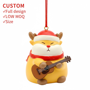 Décorations de Noël en résine personnalisées, ornements en vrac stratégiques pour une visibilité commerciale et en détail accrue - Product Image 2