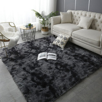 Haute qualité taille personnalisée couleur Pure doux en peluche tapis moderne Polyester PV velours tapis pour la maison voiture voyage bureau