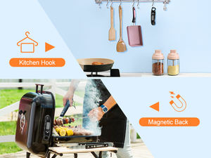 <span class=keywords><strong>Thermomètre</strong></span> à viande numérique haute précision à affichage instantané à double <span class=keywords><strong>sonde</strong></span> en acier inoxydable Fonction de réglage d'<span class=keywords><strong>alarme</strong></span> <span class=keywords><strong>Thermomètre</strong></span> pour <span class=keywords><strong>four</strong></span> - Product Image 5