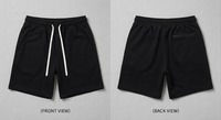 Shorts à cordon de serrage en nylon/coton à séchage rapide pour homme, été, en soie glacée fine, décontracté, coupe ample, sportif, cinq-quarts, personnalisable pour couple