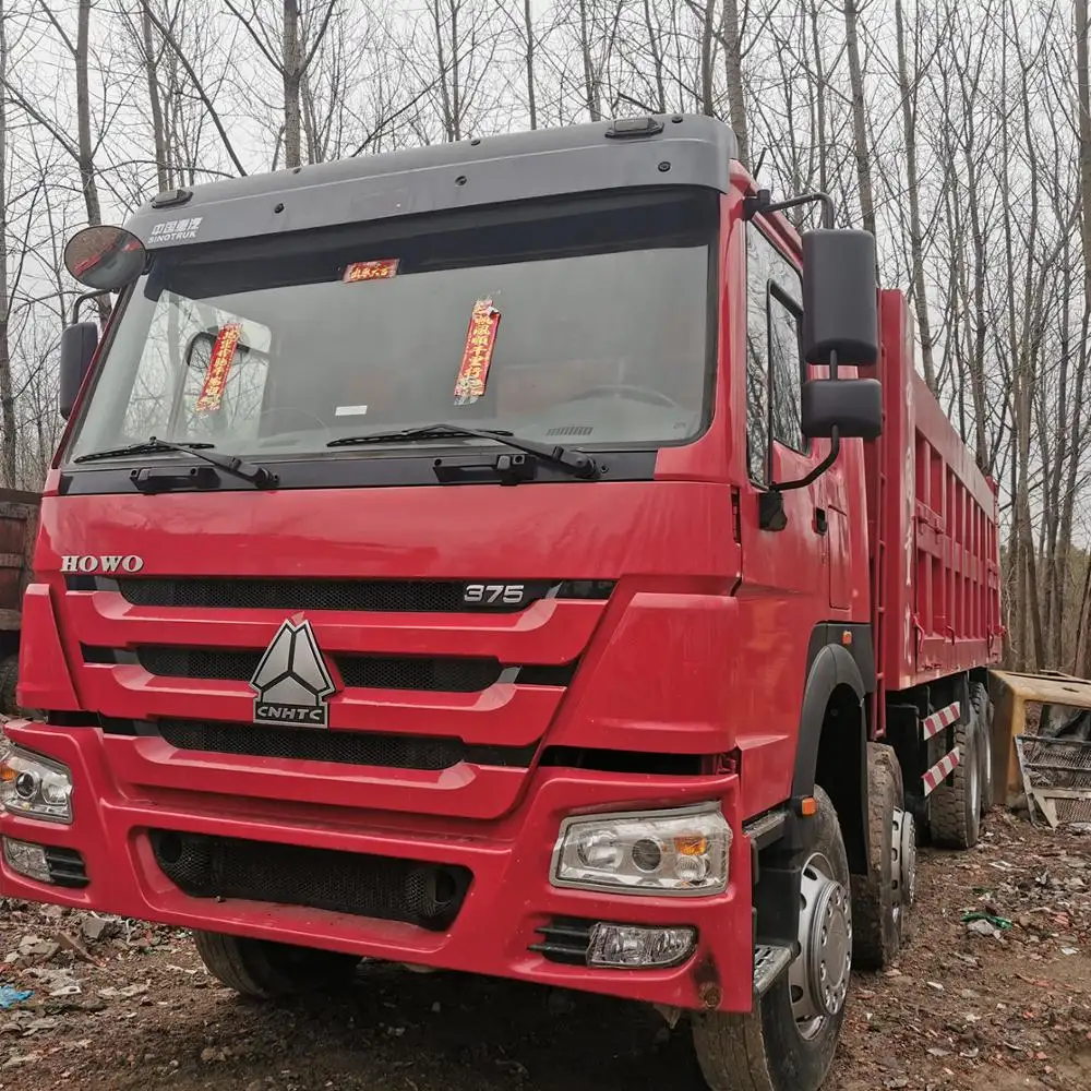 Camión volquete de 12 ruedas chino, camión volquete Howo 8x4 en venta