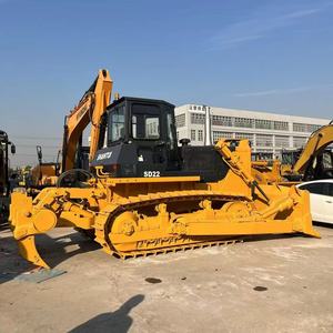 Bulldozer sur chenilles Shantui SD22 d'occasion haute performance, système hydraulique complet équipé d'un ripper arrière et d'un ripper avant - Product Image 6