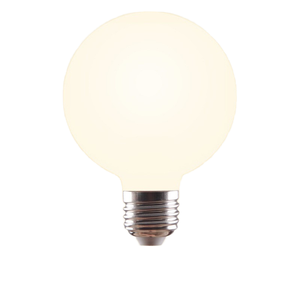 COYOLED LED Blanc Lait E27 <span class=keywords><strong>Dragon</strong></span> <span class=keywords><strong>Ball</strong></span> Ampoule LED Blanc Chaud pour Magasin de Vêtements Studio Coiffeuse pour Éclairage de Noël - Product Image 1