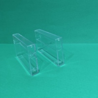 Bon prix Cassette audio protéger boîtier extérieur boîte d'emballage en plastique transparent pour Cassette sans broches
