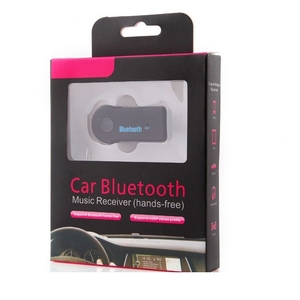 Hands-Free 3.5Mm Xe Cho <span class=keywords><strong>Bluetooth</strong></span> <span class=keywords><strong>Receiver</strong></span> Âm Thanh Không Dây Adapter Với Kim Loại Và Nhựa Loa Xe Hệ Thống Âm Nhạc - Product Image 3
