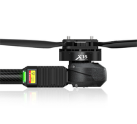 Moteur Hobbywing X15-45kv 18s sans balais pour drone quadricoptère, capacité de levage lourde 60kg/70kg, moteur DC sans balais, moteur électronique