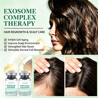 Sérum de repousse des cheveux N Exo, ampoule à facteurs de croissance cellulaire pour le soin de la perte de cheveux, favorise la régénération du cuir chevelu et favorise une chevelure plus épaisse