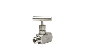 Válvula de aguja hidráulica ND con mango en T 6000/10000 PSI PN414/PN670 Acero inoxidable 304/316 Roscas NPT/BSPT Puerto DN6-DN50 - Product Image 2