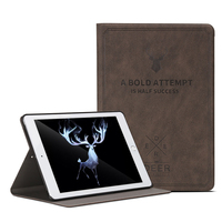 Desain Logo Terukir Khusus untuk iPad Pro 2021, Casing iPad Baru Ramah Lingkungan dari Kulit PU Anti Jatuh, Tahan Guncangan, dan Tahan Debu