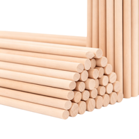 Houten ecologische berkenhouten spiesjes platte spiesjes groothandel voor Kerstmis