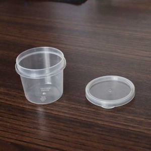 plastic mini clear disposable cup