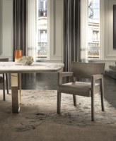 Moderne High-End-Esszimmer möbel Leder Esszimmers tühle