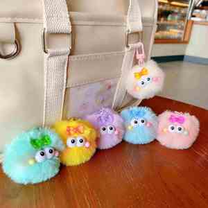 Llaveros de Peluche Personalizados 2024, Lindos Llaveros de Peluche con Forma de Bebé Sonriente para Bolsos de Mujer y Niña - Product Image 4
