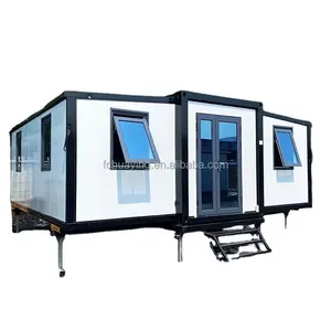 House Container With Light Steel Structure Frame Prefabricated Module House 2 Bedrooms Quacent Prefabricated House