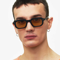 Nouvelles Lunettes de Soleil Carrées Vintage, Modèle Classique, pour Femmes et Hommes, de Marque, Multicolores, Style Décontracté et Décoratif