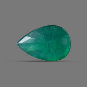 Émeraude naturelle de 10,56 carats, certifiée Panna, pierre précieuse verte de qualité supérieure, qualité d'investissement, pour bijoux - Product Image 1
