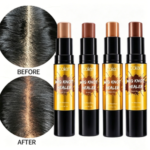 Meilleures ventes Marque privée 4 couleurs disponibles Correcteur de nœuds de perruque avec pinceau, sans décoloration, stylo teintant pour dentelle capillaire - Product Image 1