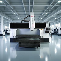 Machine de découpe CNC à portique 3 axes certifiée ISO TongBang DSK1625, broche BT40, course 2700x1800x500mm, haute précision, usage léger