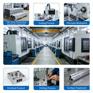 Servicios de Fabricación <span class=keywords><strong>CNC</strong></span> de Alta Precisión, Piezas de Mecanizado de Torneado y Fresado <span class=keywords><strong>CNC</strong></span>, Fabricación de Aluminio de Calidad Personalizada - Product Image 4