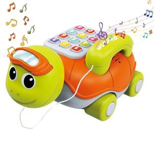 Giocattolo educativo di apprendimento per i più piccoli madre bambini giocattolo interattivo del bambino del telefono giocattolo con musica e luci di pianoforte - Product Image 1