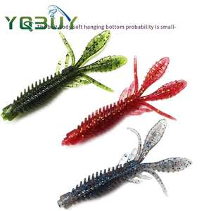 10 pièces appâts Craw appâts créature 1.8g/2.2g <span class=keywords><strong>BIBI</strong></span> leurres de pêche souples eau flottante - Product Image 1