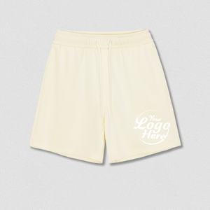 กางเกงขาสั้นเล่นกีฬาของผู้ชายสำหรับฤดูใบไม้ผลิฤดูร้อน340g ผ้าทรงหลวมแบบสั่งทำ - Product Image 5