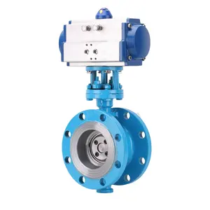 Pneumatic butterfly valve hard seal natural gas high temperature steam explosion-proof shut-off Pneumatic butterfly valve