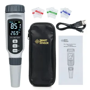 HEDAO PH828 Testeur de pH numérique étanche portable OEM pour la qualité de l'eau potable, des piscines et de l'hydroponie avec température automatique - Product Image 1