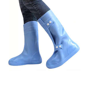 Copriscarpe <span class=keywords><strong>antipioggia</strong></span> impermeabile impermeabile antiscivolo antiscivolo con fondo <span class=keywords><strong>antipioggia</strong></span> per uomini e donne adulti - Product Image 1