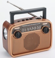 Dongguan RX-BT32S tragbare Retro Home Radio Lautsprecher Wireless Vintage Taschenlampe wiederauf ladbare USB/TF/FM/AM/SW Eigenschaften Kunststoff