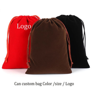 Wholesale Custom Luxury Logo Small Velvet <b>Drawstring</b> <b>Bag</b> Hot Sale Phone Purse <b>Makeup</b> Toiletry Storage Silk Consumer Electronics - Product Image 2