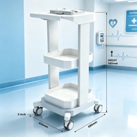 Chariot de défibrillateur CORITON RS008 pour défibrillateurs Mindray BeneHeart D30 D60 DX, chariot pour défibrillateurs médicaux