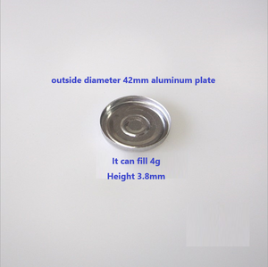 Boîte en plastique transparente carrée vide de 4 g pour fard à paupières, crème, rouge à lèvres, blush, paillettes, <span class=keywords><strong>plaque</strong></span> de diamants - Product Image 5