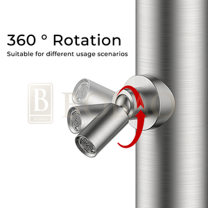 <span class=keywords><strong>Colonne</strong></span> de <span class=keywords><strong>douche</strong></span> extérieure chaude et froide en acier inoxydable 304/316, finition brossée, avec jet pluie, pour piscine - Product Image 4