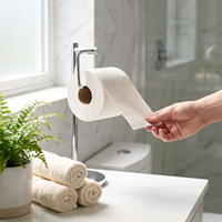 FSC-Zertifiziertes Maßgeschneidertes 100% Bambus oder Frischholzfaser Toilettenpapier 2-3-lagig Ultra Weich Septikfreundlich für Australien USA