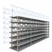 Plancher en treillis métallique galvanisé ignifuge Zhenpeng TD5-220 pour bâtiment commercial et bureau