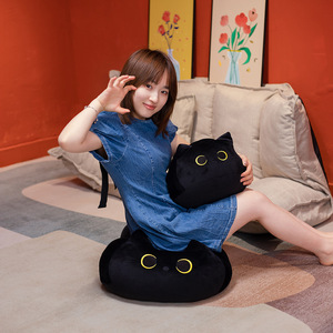 Giảm Giá Mạnh Gối Mèo Đen Mắt To Dễ Thương 18/40/55Cm Đồ Chơi Nhồi Bông Đồ Chơi Thú Nhồi Bông Cho Người Lớn Và Máy Vuốt - Product Image 6