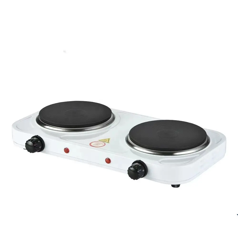 Electric kitchen stove with Double Pancake Mini electric furnace 110V220V decoction electric stove